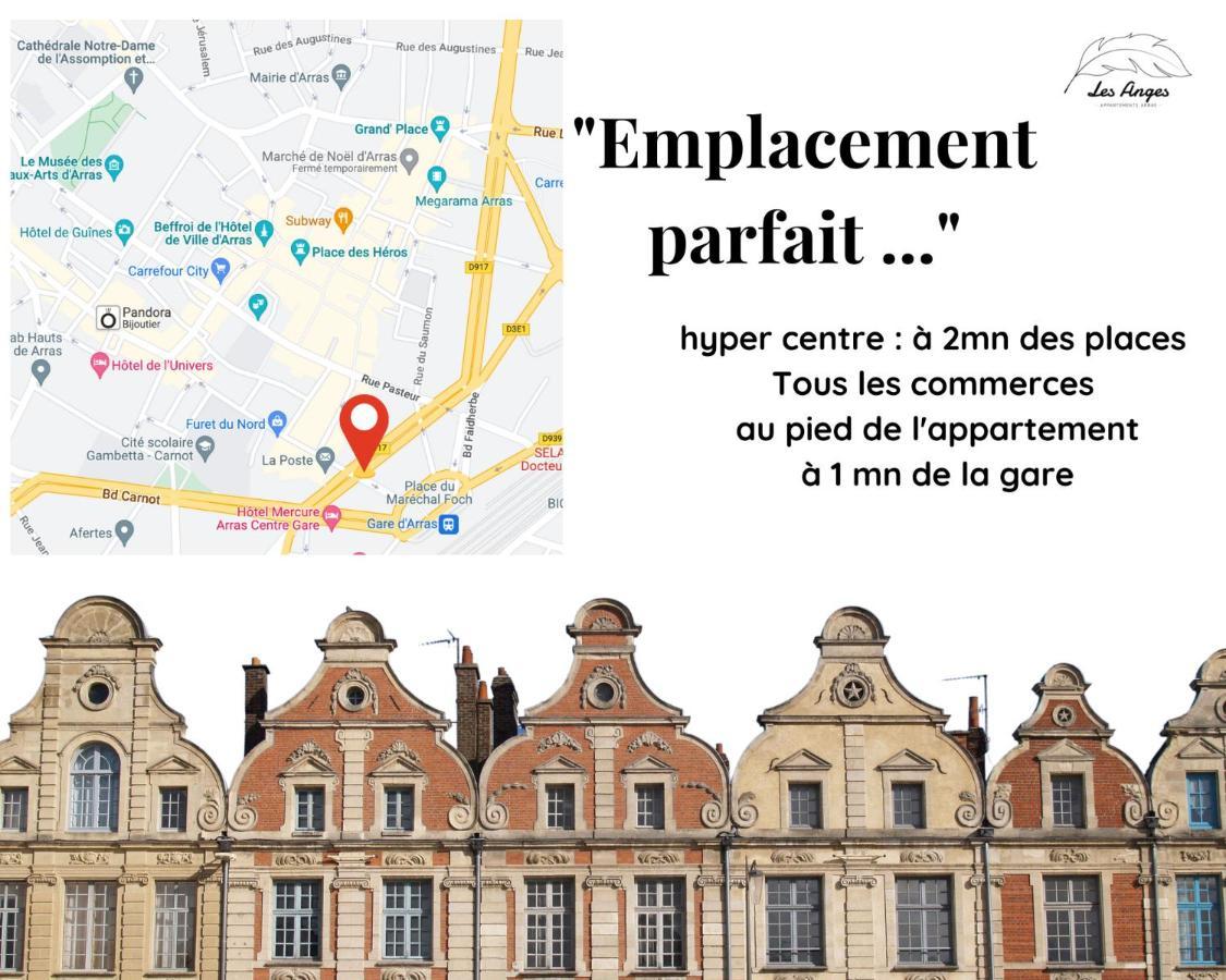 L'Eden - 2 Chambres - Centre Ville - Ascenseur Arras Eksteriør bilde